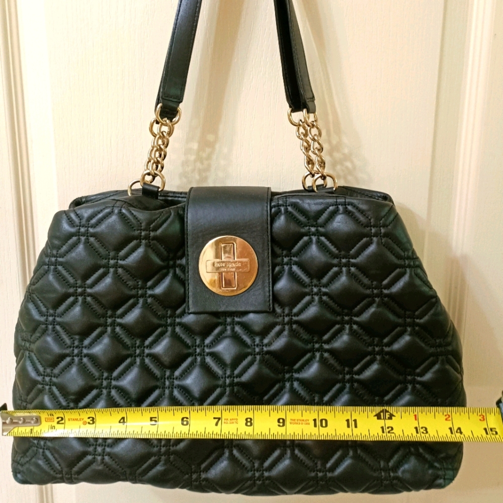 Kate spade large quilted leather abg